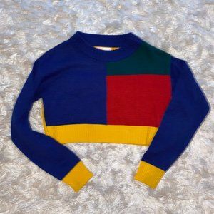 Romwe Cropped Sweater